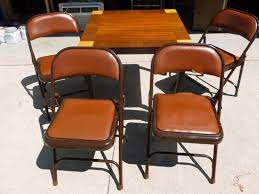 Shop for samsonite card table sets online at target. Vintage Card Table Set Manannah 166 Furniture Sale Spectacular K Bid