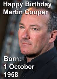 Happy birthday to sax machine Martin Cooper! Looking forward to being back 