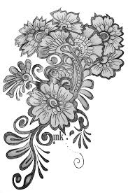 Either way, these easy flower drawings are perfect if you want to explore different drawing techniques. Simple Flower Pattern Drawing Novocom Top