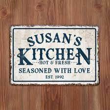 Maybe you would like to learn more about one of these? Vintage Metal Kitchen Signs Wayfair