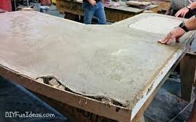 Prepare and pour the concrete mix. Grouting And Sealing Diy Concrete Countertops
