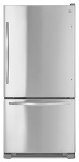 Maybe you would like to learn more about one of these? Kenmore 79343 22 Cu Ft Bottom Freezer Single Door Refrigerator Stainless Steel