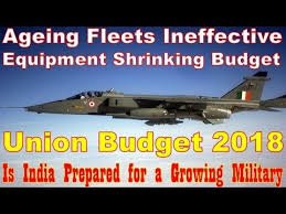 India Has The Sixth Highest Defence Budget And The Second Largest Standing Armed Force In The World Yet The Nation Is Labouring To Repl Budgeting Fleet Aging