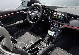 Latest spy images reveal the design and the interior details of the sedan. Skoda Slavia 2022 Spied Stunning Autos