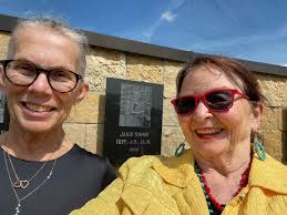 Me at 5 years old, and then quite a few years later. I've had so many  hairstyles over the years, yet the more things change, the more they stay  the same!