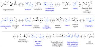 Wb.dengerin ini insyaallah tenang hatinya. Al Insyirah Penenang Jiwa Kompasiana Com