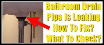 Check spelling or type a new query. Bathroom Sink Drain Pipe Is Leaking How To Fix What To Check
