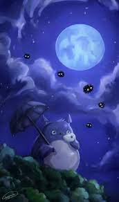 Feel free to send us your own wallpaper and we will consider adding it to appropriate category. I Made A Totoro Wallpaper For Your Phone Ghibli