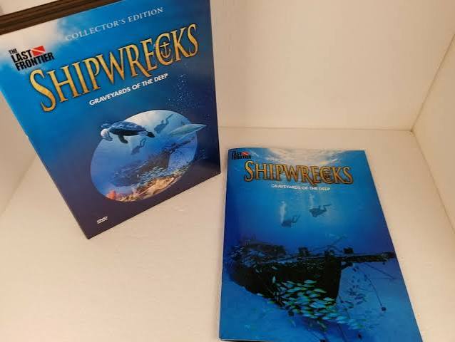 The Last Frontier SHIPWRECKS - Graveyards of the Deep 5 DVD Set in  Collector Tin