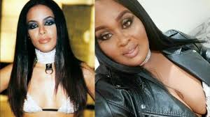 This gown was made of a very sheer and silky material that was replete with golden highlights and designs. Plus Size Designer Defends Aaliyah Halloween Costume Bbc News