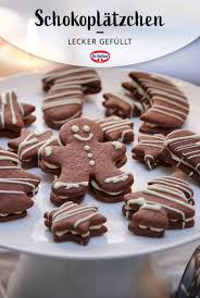 Gefullte Schokoplatzchen Rezept In 2020 Schokoplatzchen Platzchen Backen Weihnachten Kekse Rezept Einfach