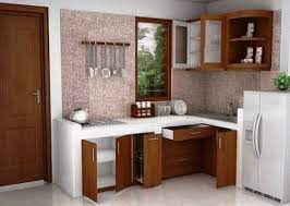93 Contoh Desain Dapur 3x3 Paling Bagus Simple Kitchen Design Minimalist Kitchen Kitchen Design Small