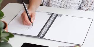 You need to use a special frixion erasable pen, but it feels like you're writing on ordinary paper. Rocketbook S Cloud Ready Reusable Smart Notebooks Last For Years Deals From 18 50 9to5toys