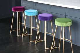 Tatum 26 ink blue tufted counter stool 19r46 lamps plus. Pin On Loft
