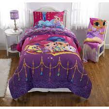 Nickelodeon S Shimmer And Shine Magic Wonders Reversible Twin Full Bedding Comforter Deal Kids Bedding Sets Shimmer N Shine Full Bedding Sets