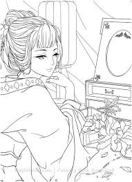 The owl's plumage color plays a key role in its ability to sit and mingle in the environment, making it almost invisible to prey. Download Classic Chinese Portrait Coloring Book Pdf Printable Hd Coloring Book Art Coloring Books Cool Coloring Pages