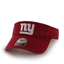 New York Giants Clean Up Visor Red 47 Brand Adjustable Hat Detroit Game Gear Adjustable Hat 47 Brand New York Giants