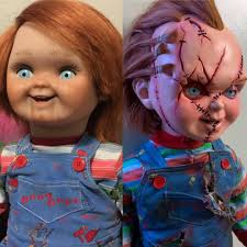 Sick replicas by Jonathan Baldwin and Blake Senters (left) and Dylan Dotson  (right) : r/Chucky