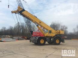 1990 Grove Rt 875 Rough Terrain Crane In Oshkosh Wisconsin