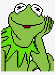 Kermit the frog and elmo play hide and seek!in today's video kermit the frog and elmo are back at it again with some hide and seek! Kermit The Frog Kermit Pixel Art Hd Png Download 882x1152 138702 Pngfind