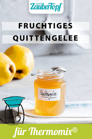 Feines Quittengelee Rezept Fur Den Thermomix Rezept Quittengelee Quittengelee Rezept Rezepte Thermomix