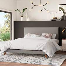 Check spelling or type a new query. Mercury Row Upholstered Low Profile Platform Bed Reviews Wayfair