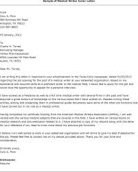 An application letter is often intended to stand o. Sample Medical Writer Resume Cover Letter October 2021