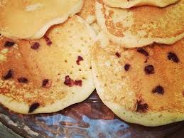 Pancakes Aux Pepites De Chocolat Au Lait Recette Recette Pancakes Pepite Chocolat Alimentation
