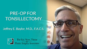 Pre-Op for Tonsillectomy