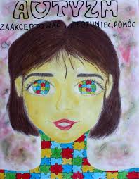 Autism is a developmental disorder characterized by difficulties with social interaction and communication, and by restricted and repetitive behavior. Powiatowy Konkurs Plastyczny Na Plakat Autyzm By Wiedziec Wiecej Powiat Lubliniecki