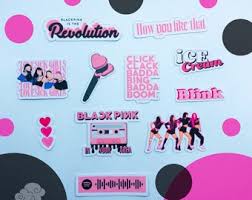 blackpink sticker etsy