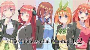 The Quintessential Quintuplets 2 - Opening | Gotobun no Katachi - YouTube