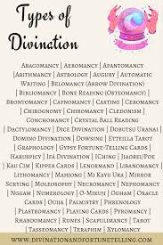 Methods Of Divination And Fortune Telling Lisa Boswell