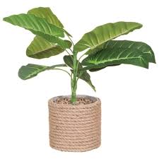 Unfollow plastic plant pots to stop getting updates on your ebay feed. Artificial Plant In Rope Pot 8 At B M Latestdeals Co Uk