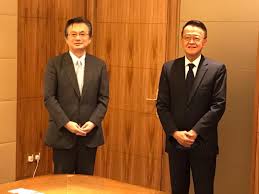 When i got hold of this piece of land, in the front it was mined out, by tin mining in the old days. Courtesy Call By Ambassador Oka On Ybhg Tan Sri Dr Jeffrey Cheah Founder And Chairman Of Sunway Group Embassy Of Japan In Malaysia