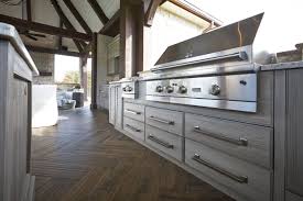 Naturekast S High Density Resin Cabinetry Is Perfect For Outdoor Kitchens We Love The Silver Birch Fi Outdoor Cabinet Outdoor Kitchen Cabinets Outdoor Kitchen