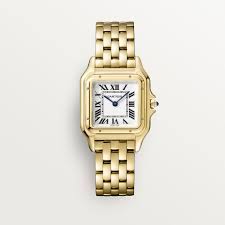 Even as luxury timepieces go, the panthère de cartier watch boasts an impressive list of admirers: Crwgpn0009 Panthere De Cartier Mittleres Modell Quarzwerk Gelbgold Cartier