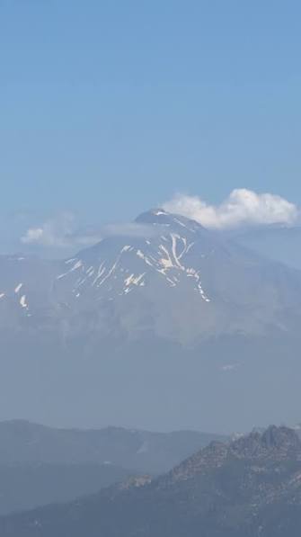 Mt. Shasta is incredible. It rises to over 14,000 feet but it's the vertical rise off the valley floor that makes it so unique. Standing alone, you can see it for miles