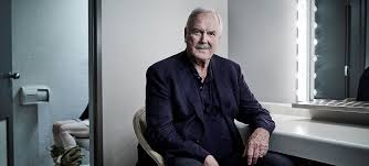 John Cleese ready for Q&A after 'Holy Grail' screening at The Hanover