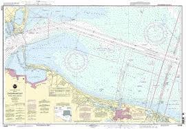 Noaa Chart Chesapeake Bay Thimble Shoal Channel 18th Edition 12256