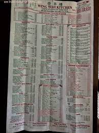 Online Menu Of Wing Wah Kitchen Restaurant Port Jefferson Sta New York 11776 Zmenu
