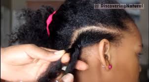 If you have very thick hair, this style might be better than traditional ponytails, as it may relieve some of the bulk, allowing you to create various styles without combing. How To Flat Twist Natural Hair Video Natural Hair Kids