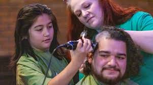 PHOTOS: Alpharetta goes bald for childhood cancer research