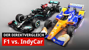 Sie stehen auf adrenalin und scharfe kurven? Wer Ist Schneller Formel 1 Und Indycar Im Vergleich Youtube