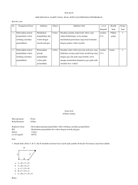 Kompetensi dasar kejuruan tahun pelajaran. Kisi Kisi Kartu Soal Hots Dan Pedoman Penskoran