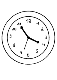 Uhr Ausmalbilder Kostenlos 01 Clock Wall Clock Decor