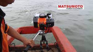 Mesin Outboard Motor Mesin Tempel Matsumoto Mob 830g Youtube Outboard Motors Outboard Floating Boat