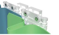 Curtain carriers typically fall into one of three categories: Curtain Rods Master Carriers For Ripplefold Or Pinch Pleat Draperies