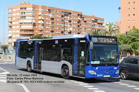 La Alcoyana Vectalia Subus Mercedes O530 Citaro Hybrid Alicante Autobus
