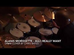 In the united states it was released as the album's third single in 1995 (see 1995 in music), and outside the u.s. Alanis Morissette All I Really Want Drum Cover Youtube